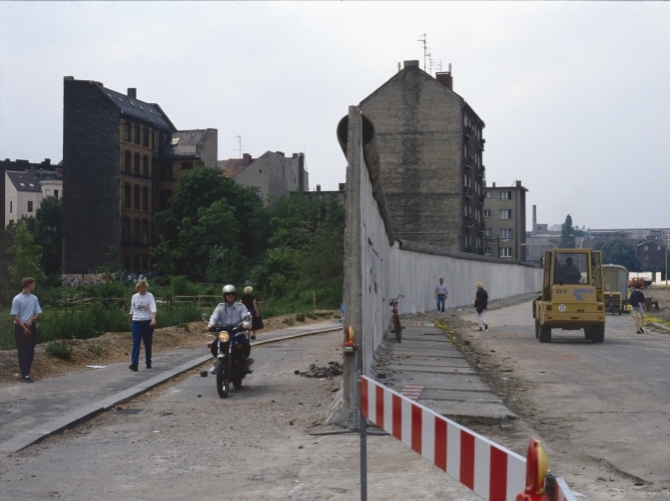 Abriss der Berliner Mauer